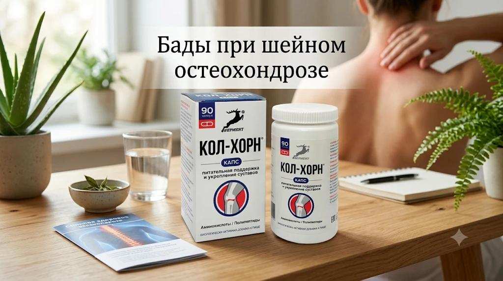 бады при шейном остеохондрозе